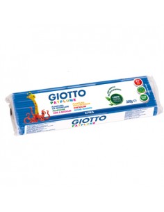 Plasticina Giotto Patplume 350gr Azul Claro