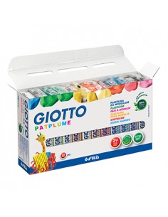 Plasticina Giotto Patplume Conjunto Sortido 12x150gr