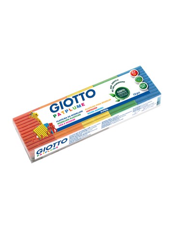 Plasticina Giotto Patplume Conjunto Sortido 10x50gr