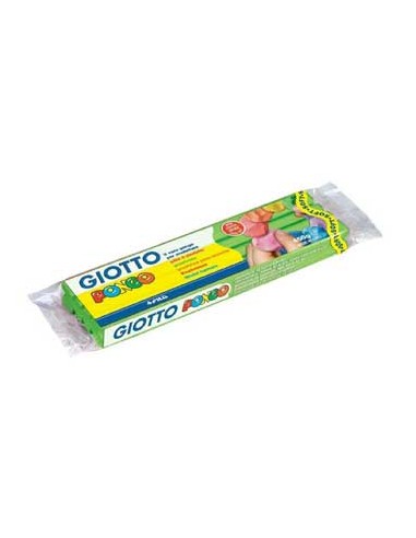 Plasticina Giotto Pongo Soft 450gr Verde Claro