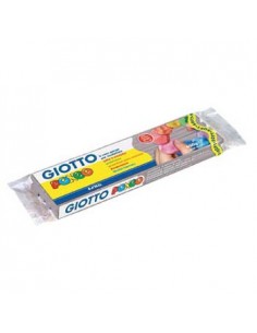 Plasticina Giotto Pongo Soft 450gr Cinzento