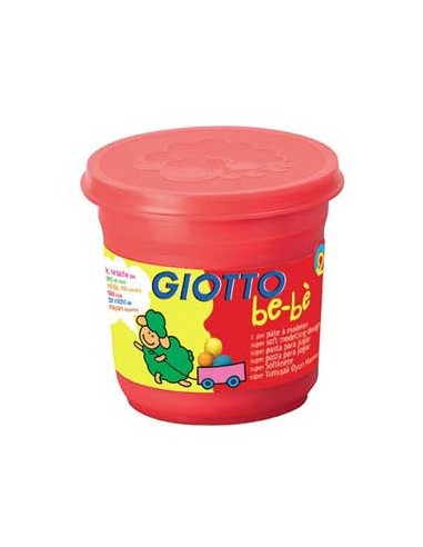 Pasta Modelar Giotto Be-Be 220gr Vermelho