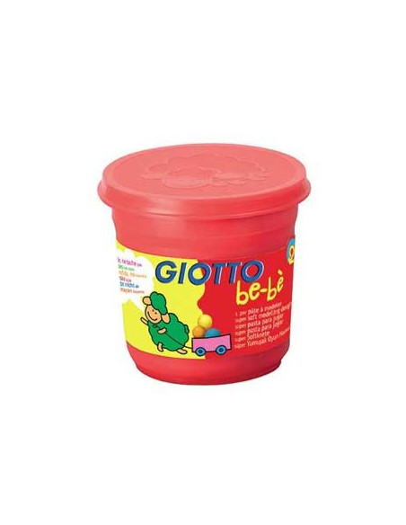 Pasta Modelar Giotto Be-Be 220gr Vermelho