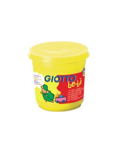 Pasta Modelar Giotto Be-Be 220gr Amarelo