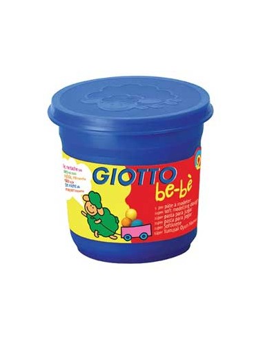 Pasta Modelar Giotto Be-Be 220gr Azul Escuro