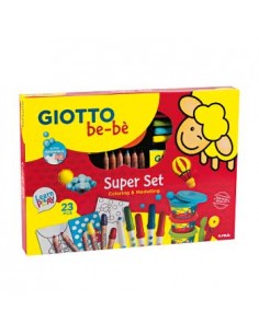 Conjunto Giotto Be-Be p/Colorir e Modelar