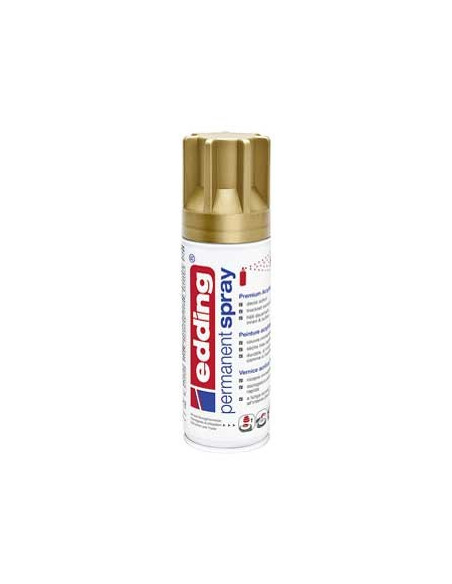 Tinta Acrilica Edding 5200 Spray 200ml Ouro Rico