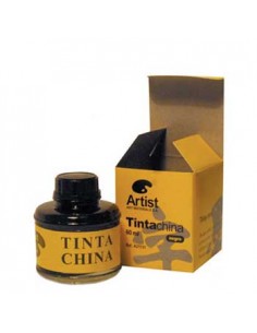 Tinta da China Preto Frasco 60ml