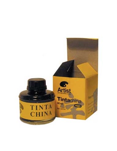 Tinta da China Preto Frasco 60ml