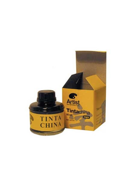 Tinta da China Preto Frasco 60ml