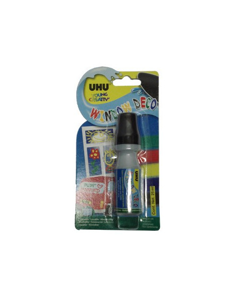 Tinta Young Creativ para Vidro em Preto 25ml