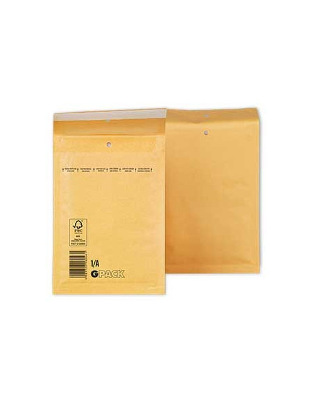 Envelopes Air-Bag 105x165 Kraft Nº 000 un