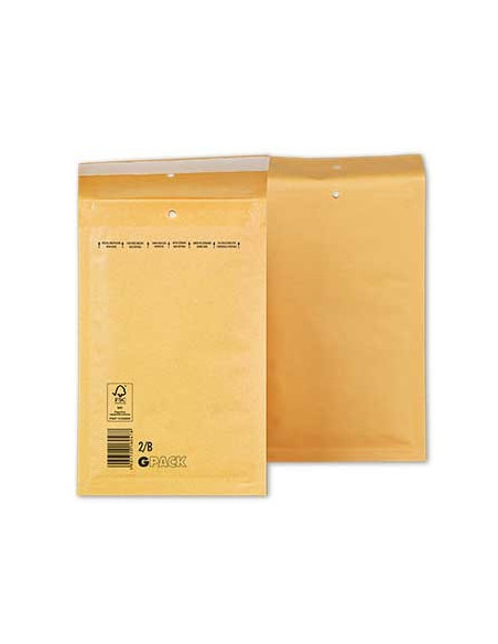 Envelopes Air-Bag 120x215 Kraft  Nº 00  un