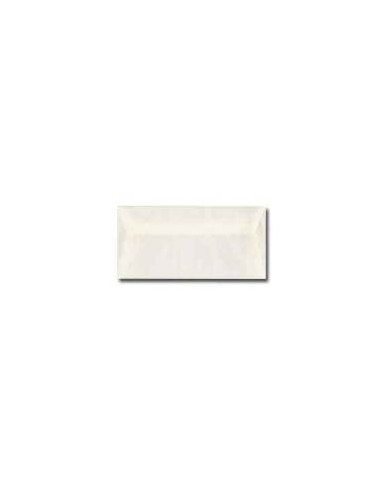 Envelope Papel Natural  95gr 11x22cm Blister 25un Creme