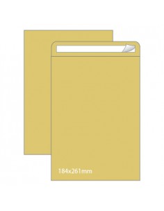 Envelopes Saco 184x261mm Kraft 90gr Autodex Cx250un