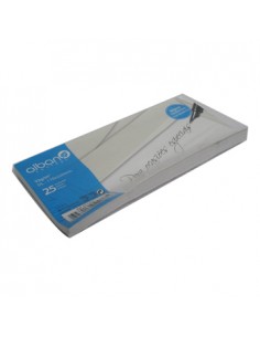 Envelopes 110x220mm s/janela Vegetal Transparente Cx 25un