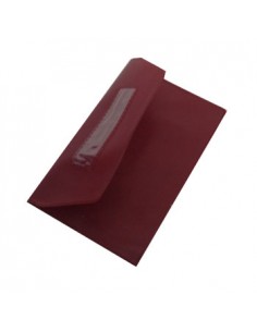Envelope Plastico 110x182 PVC Roma 32 com Visor Sortido