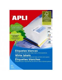 Etiquetas 52,5x29,7 Apli 01286 100 Folhas 4000un