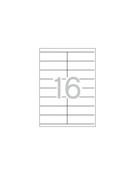 Etiquetas 105x35 Apli 100 Folhas A4 1600un