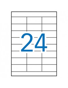 Etiquetas 70x33,8 Apli 100 Folhas A4 2400un