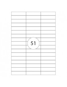 Etiquetas 70x16,9 Apli 01294 100 Folhas 5100un