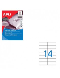 Etiquetas 70x35 Apli 500 Folhas A4 12000un