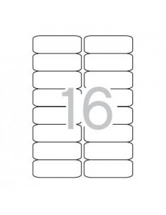 Etiquetas 99,1x34 Apli 500 Folhas A4 8000un