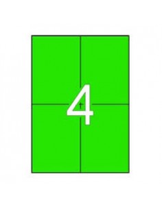 Etiquetas 105x148 Apli 20 Folhas A4 80un Verde