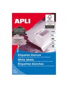 Etiquetas 70x42,4 Apli 500 Folhas A4 10500un