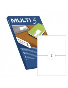 Etiquetas 210x148 Multi3 100 Folhas A4 200un