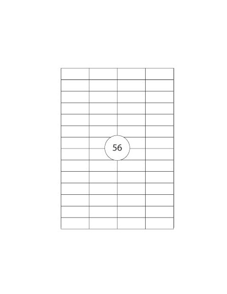 Etiquetas 52,5x21,2 Multi3 100 Folhas A4 5600un
