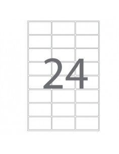 Etiquetas 64,6x33,8 Multi3 100 Folhas A4 2400un