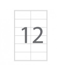 Etiquetas 97x42,4 Multi3 100 Folhas A4 1200un