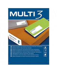 Etiquetas 105x40 Multi3 100 Folhas A4 1400un