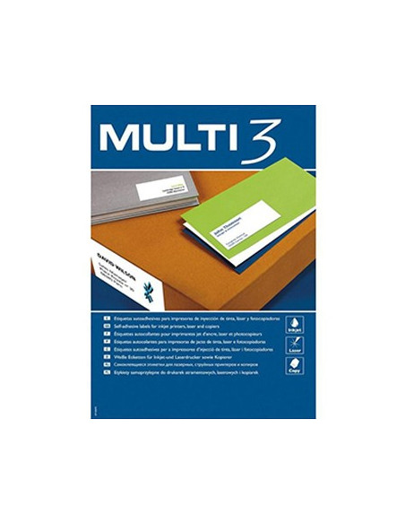 Etiquetas 105x40 Multi3 100 Folhas A4 1400un