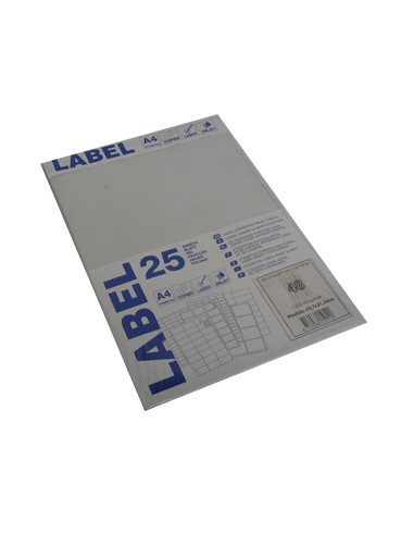 Etiquetas Laser/Copy/Inkjet 45,7x21,2mm 25fls A4 1200un