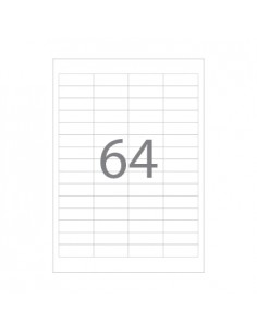 Etiquetas 48,5x16,9  100 Folhas 6400un