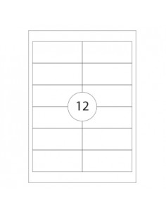 Etiquetas 97x42,3  100 Folhas A4 1200un