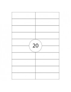 Etiquetas 105x29 Apli 01299 100 Folhas 2000un