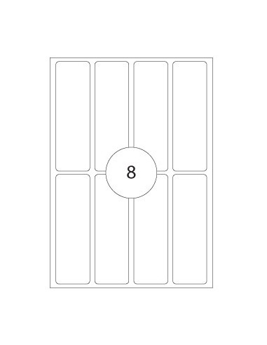 Etiquetas 31x100 Apli 01873 15 Folhas A5 120un