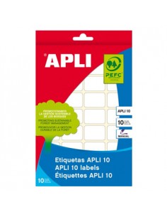 Etiquetas 32x41m Apli 10 Folhas Branco 90un