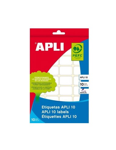 Etiquetas 40x75 Apli 10 Folhas A5 40un