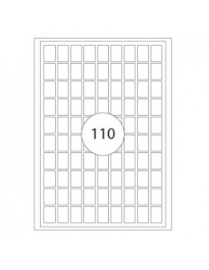 Etiquetas 12x18mm Apli 15 Folhas 1650un