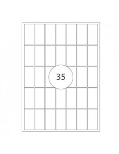 Etiquetas 19x40mm Apli 15 Folhas A5 525un