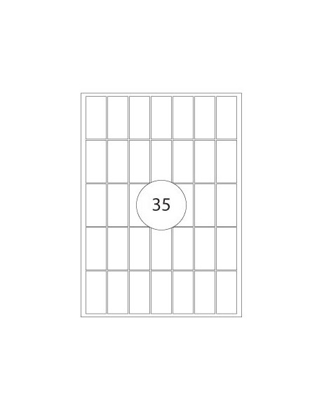 Etiquetas 19x40mm Apli 15 Folhas A5 525un