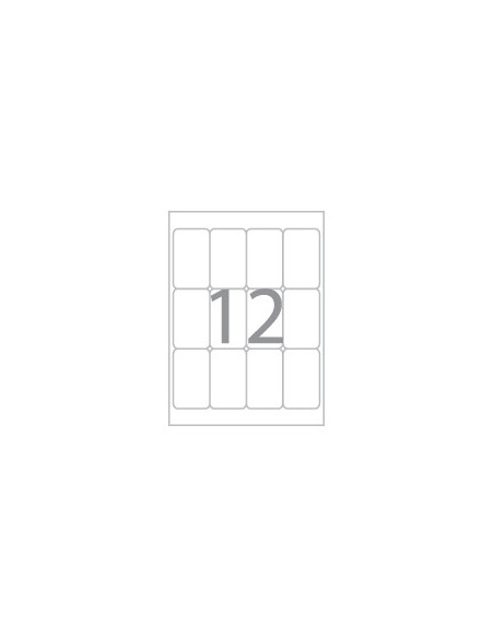 Etiquetas 34x53 Apli 15 Folhas A5 180un
