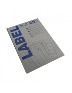 Etiqueta Adesiva Transp. Matte Inkjet 96x50,8mm 25fls 250un