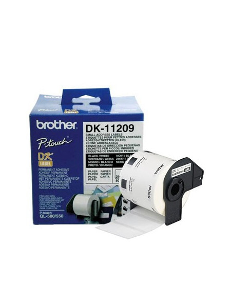 Etiquetas 62x29mm p/QL-500/550/560/570/580N/1050/1060N.