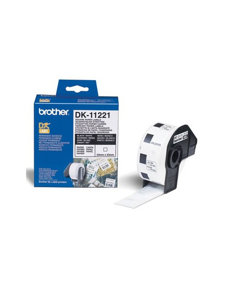 Etiquetas 23x23mm  p/QL-500/550/560/570.. 1000un