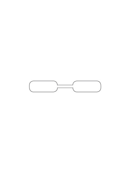 Etiquetas 46x08mm (Tiras) Markin Cod 30  10Folhas 360un
